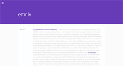 Desktop Screenshot of emr.lv