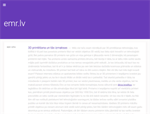 Tablet Screenshot of emr.lv