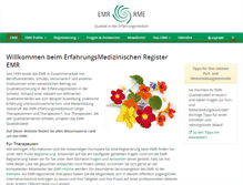 Tablet Screenshot of emr.ch